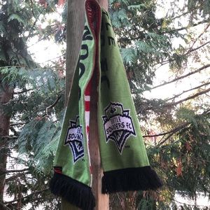 Seattle Sounders and Seattle Storm scarves combo.